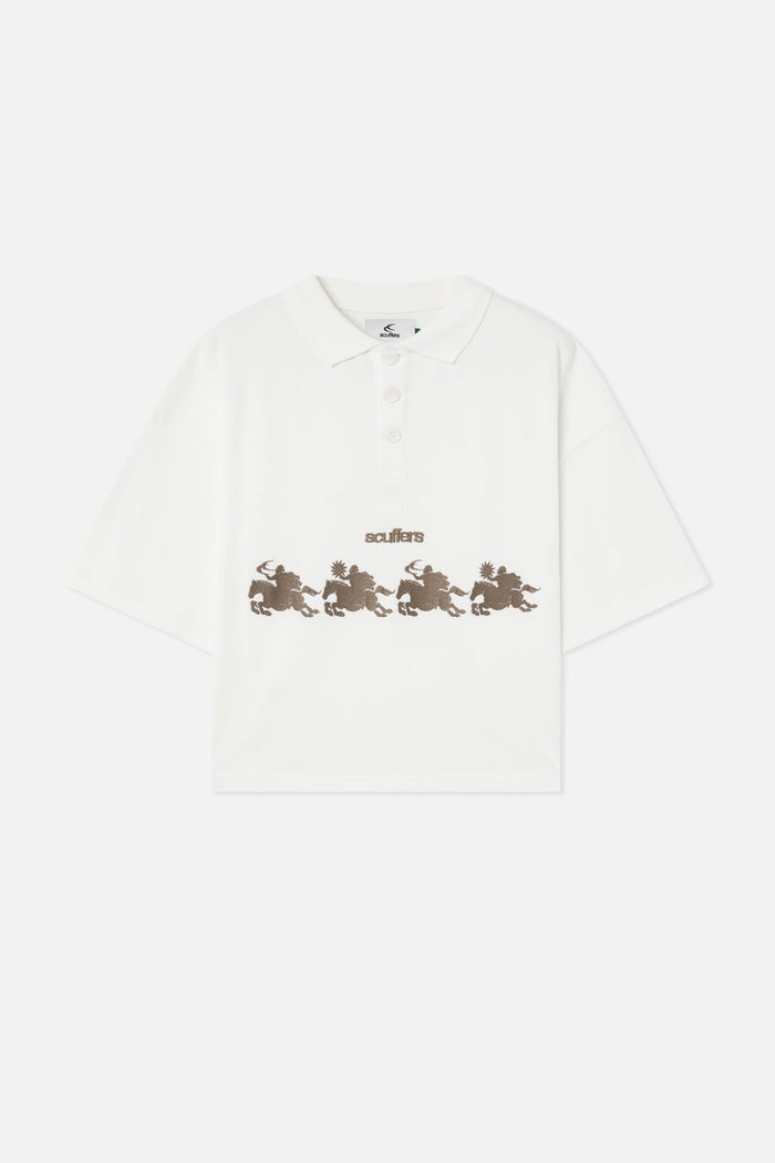 The Race Ecru Polo