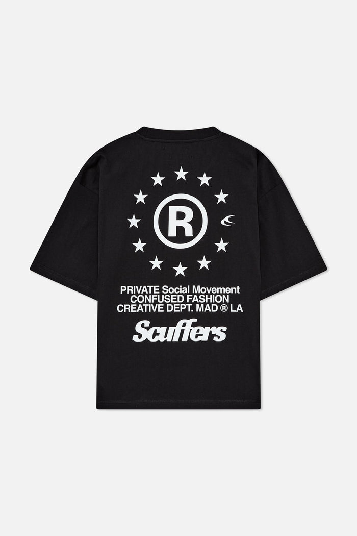 Confused Black T-Shirt