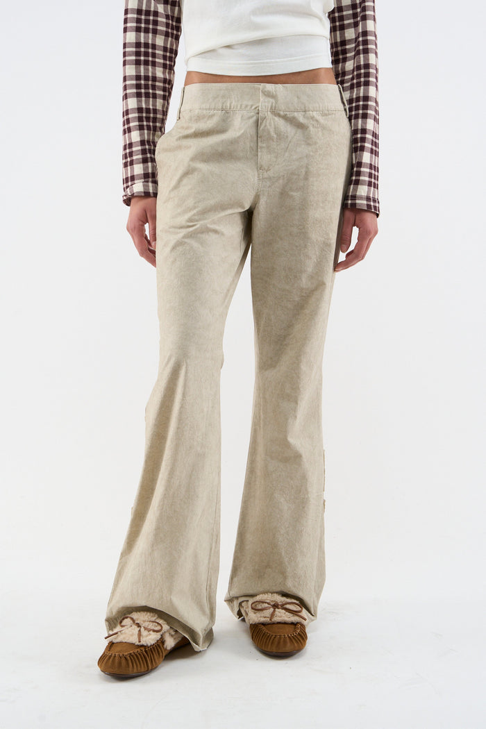 Pantalones Sastre Crudos Nuevos