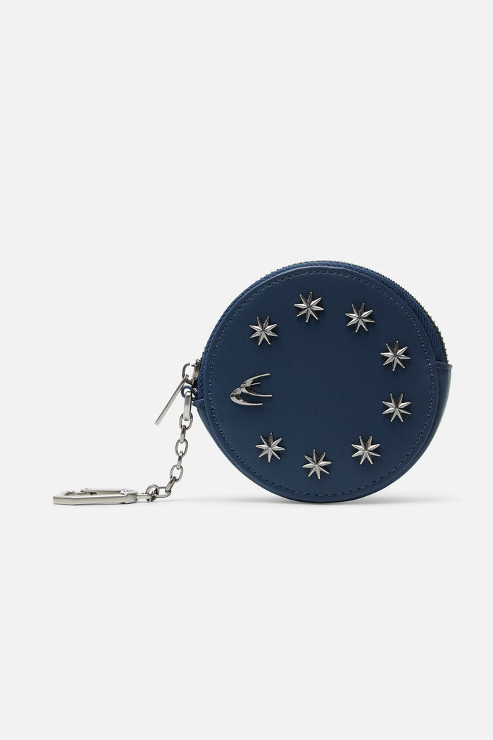 Monedero llavero azul noche