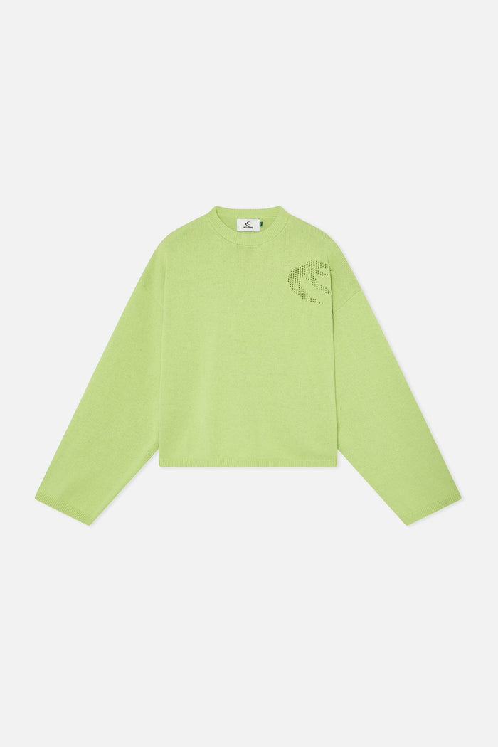 New Moon Green Knit