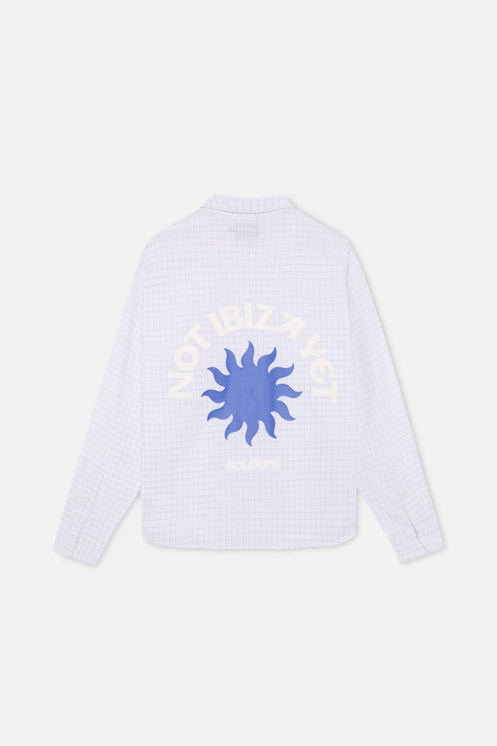 Twin Checkered White Shirt