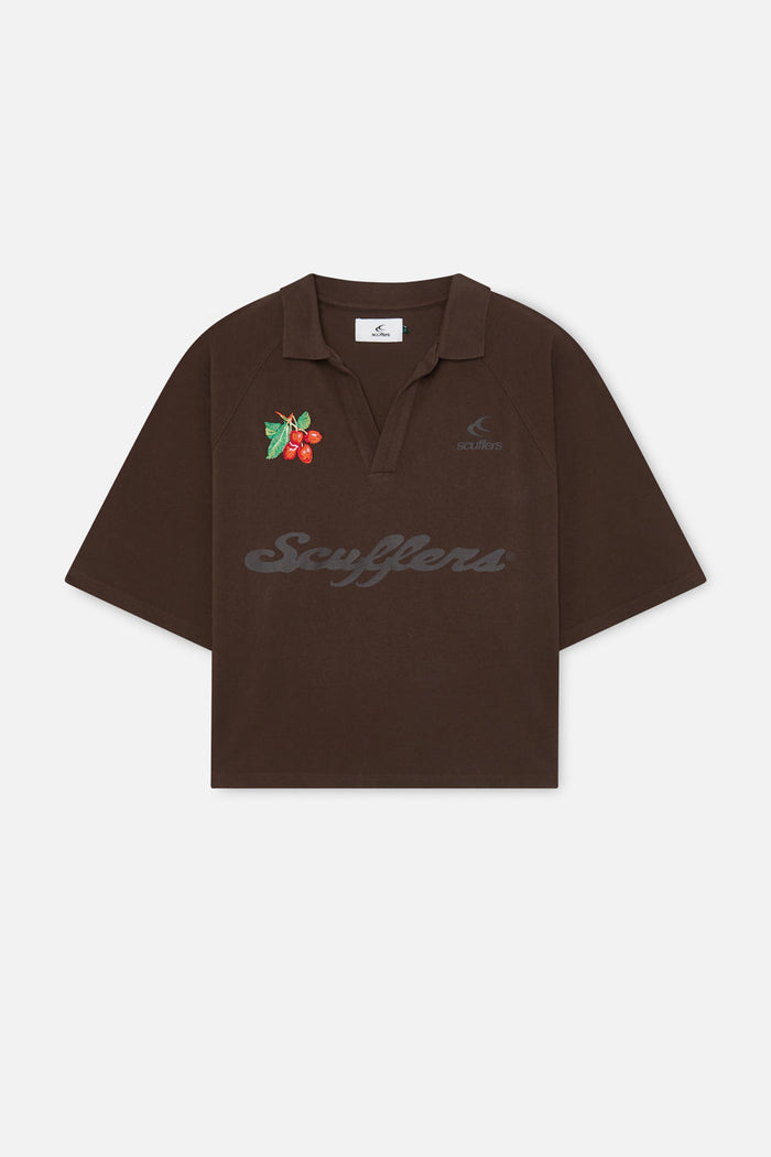 Tropical Brown Polo