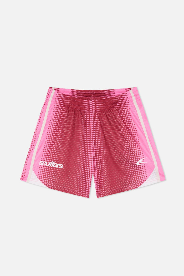 Bermudas rojas y rosas de Frequency
