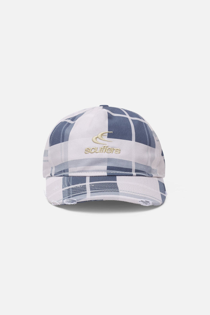 Checks Blue Cap
