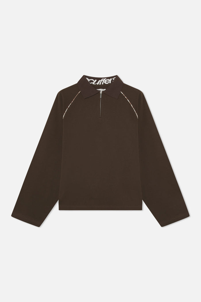 Animal Line Brown Polo