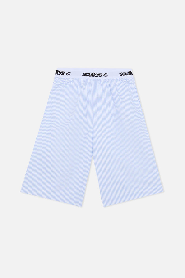Pantalones cortos azules de dormitorio