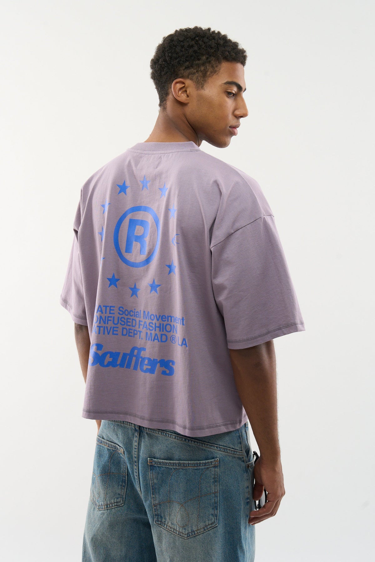 Confused Dusty Purple T-Shirt