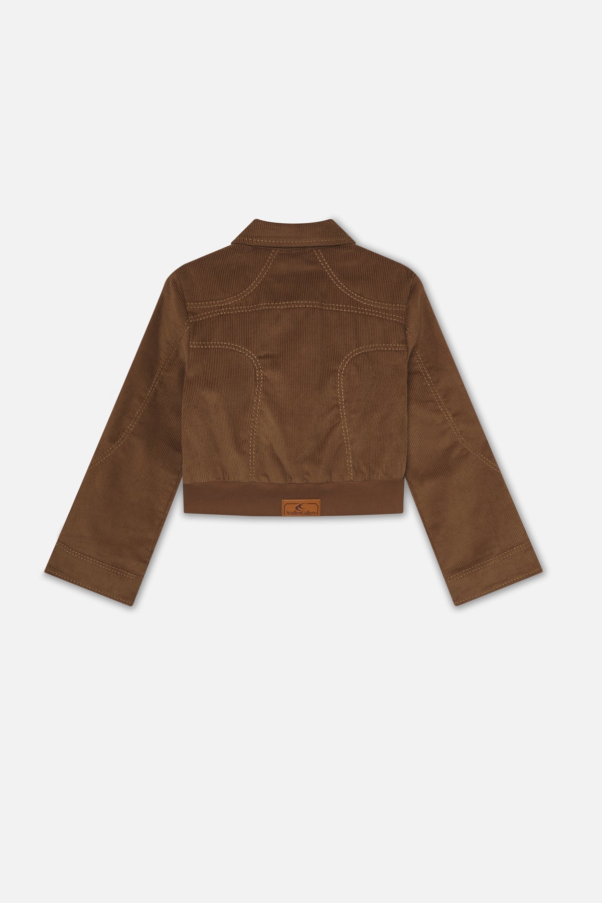 Chaqueta marrón galleta
