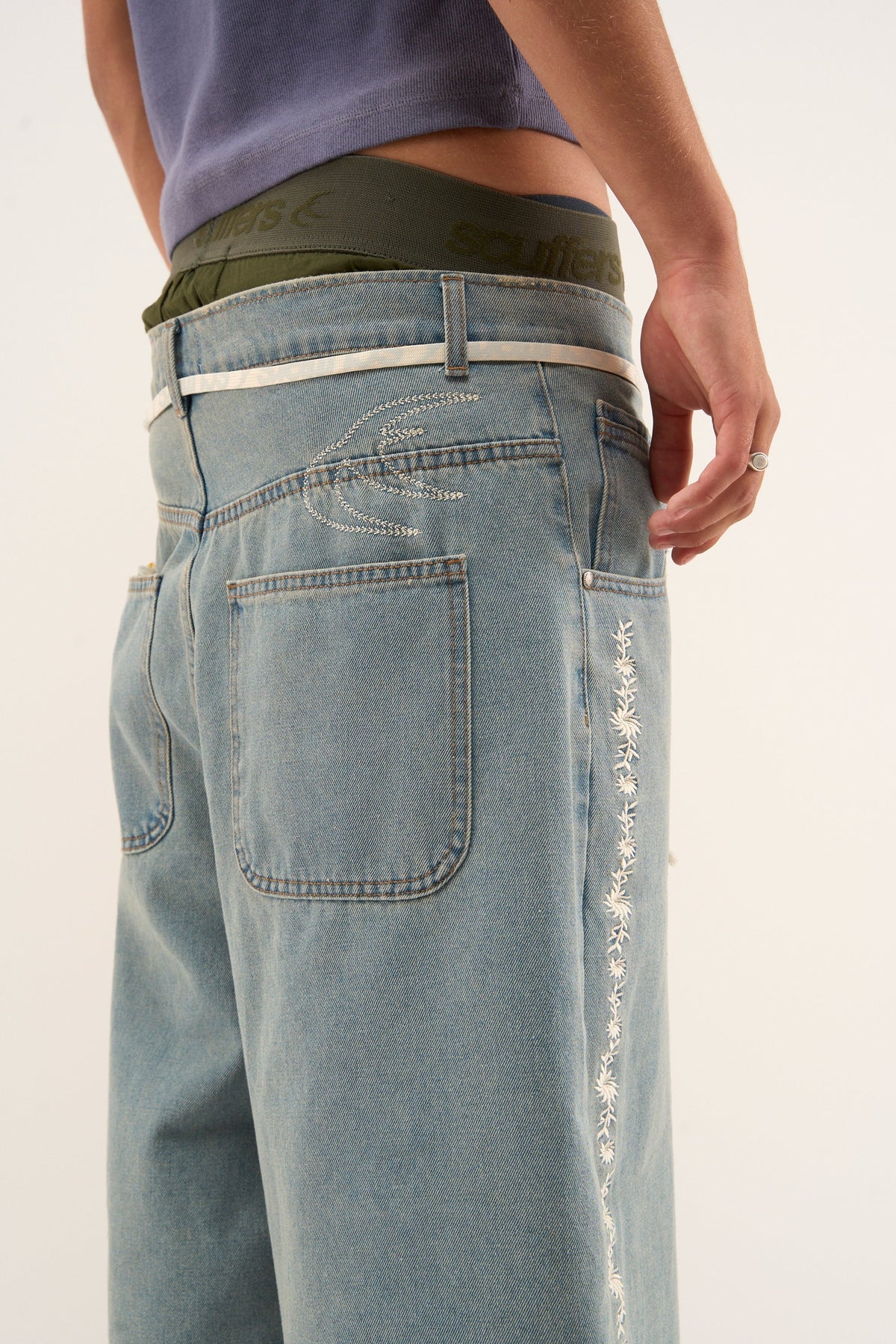 Woodstock Blue Shorts
