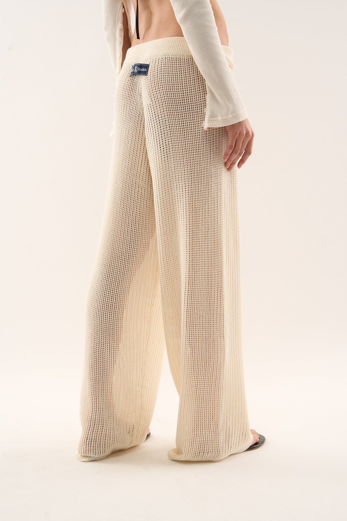 Double Moon Ecru Pants