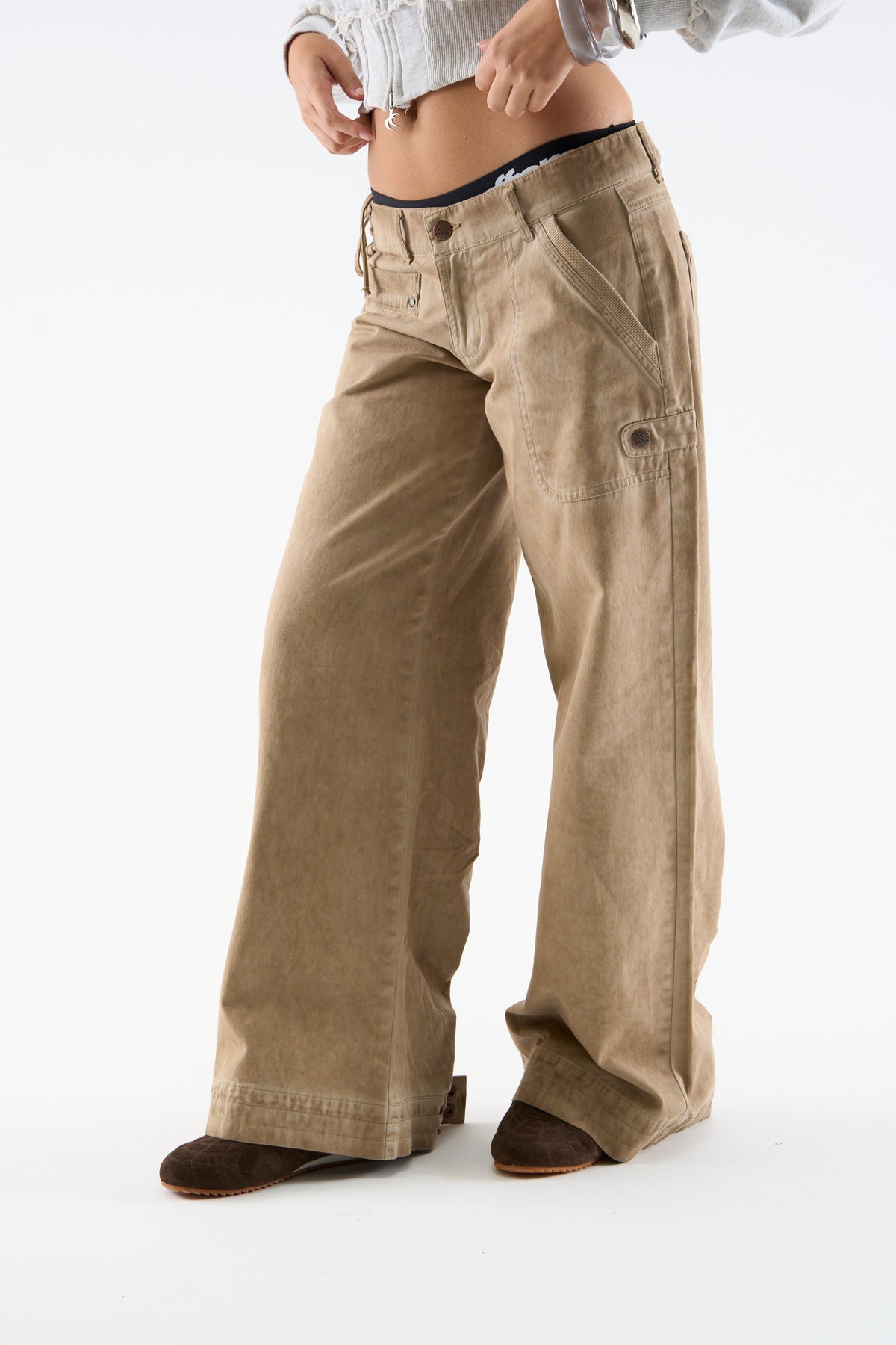 Pantalones City Dusty Brown