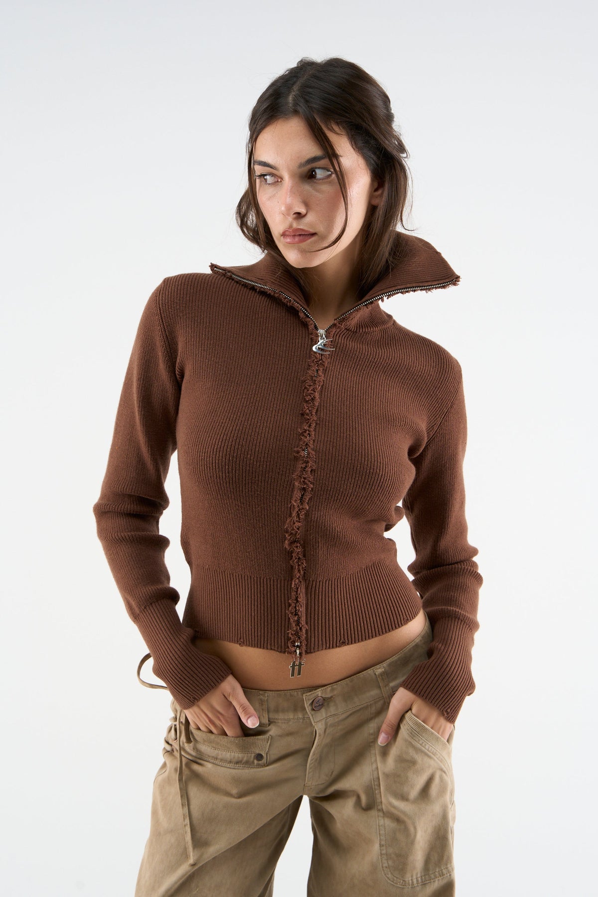 Cremallera Nusa Brown