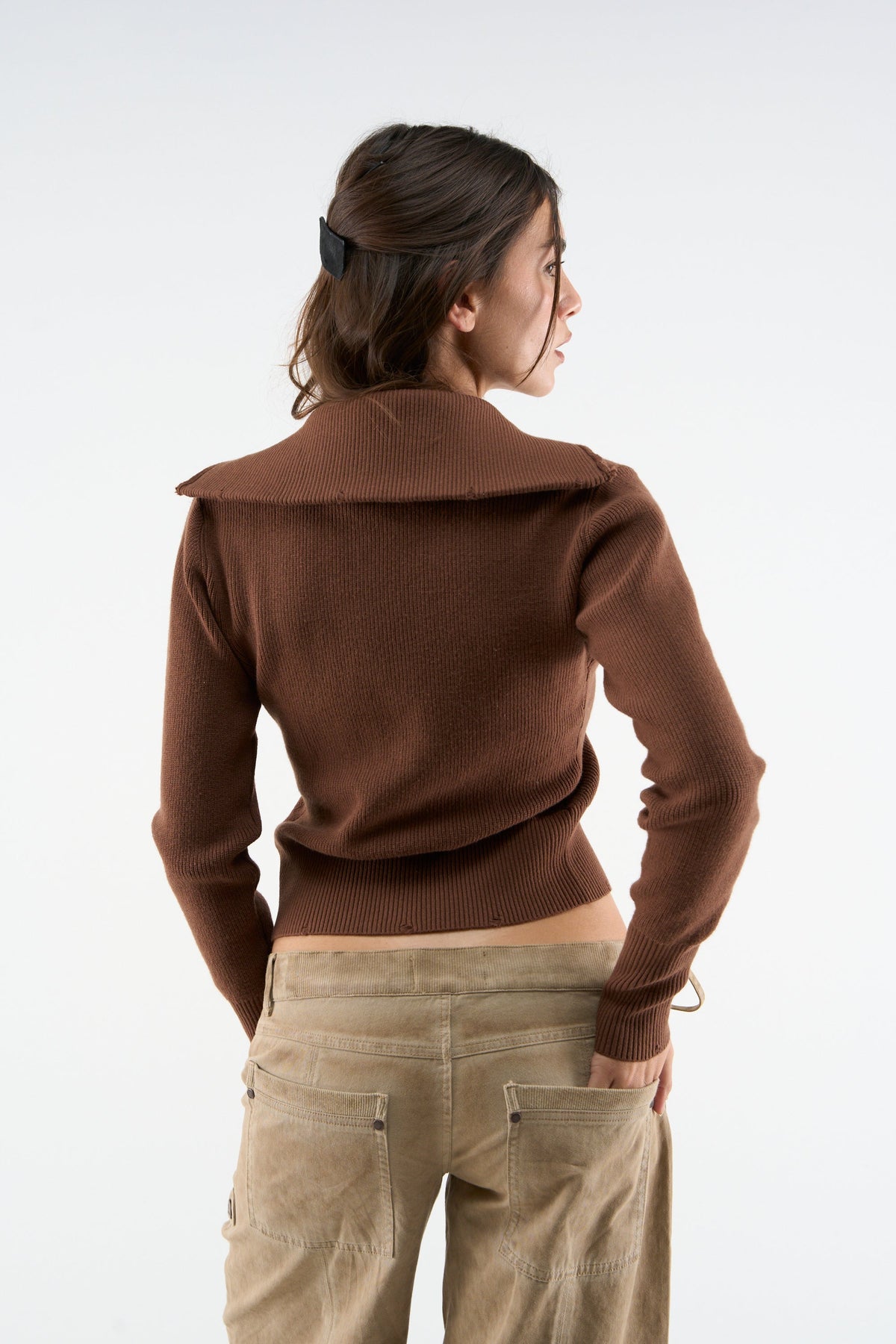 Cremallera Nusa Brown