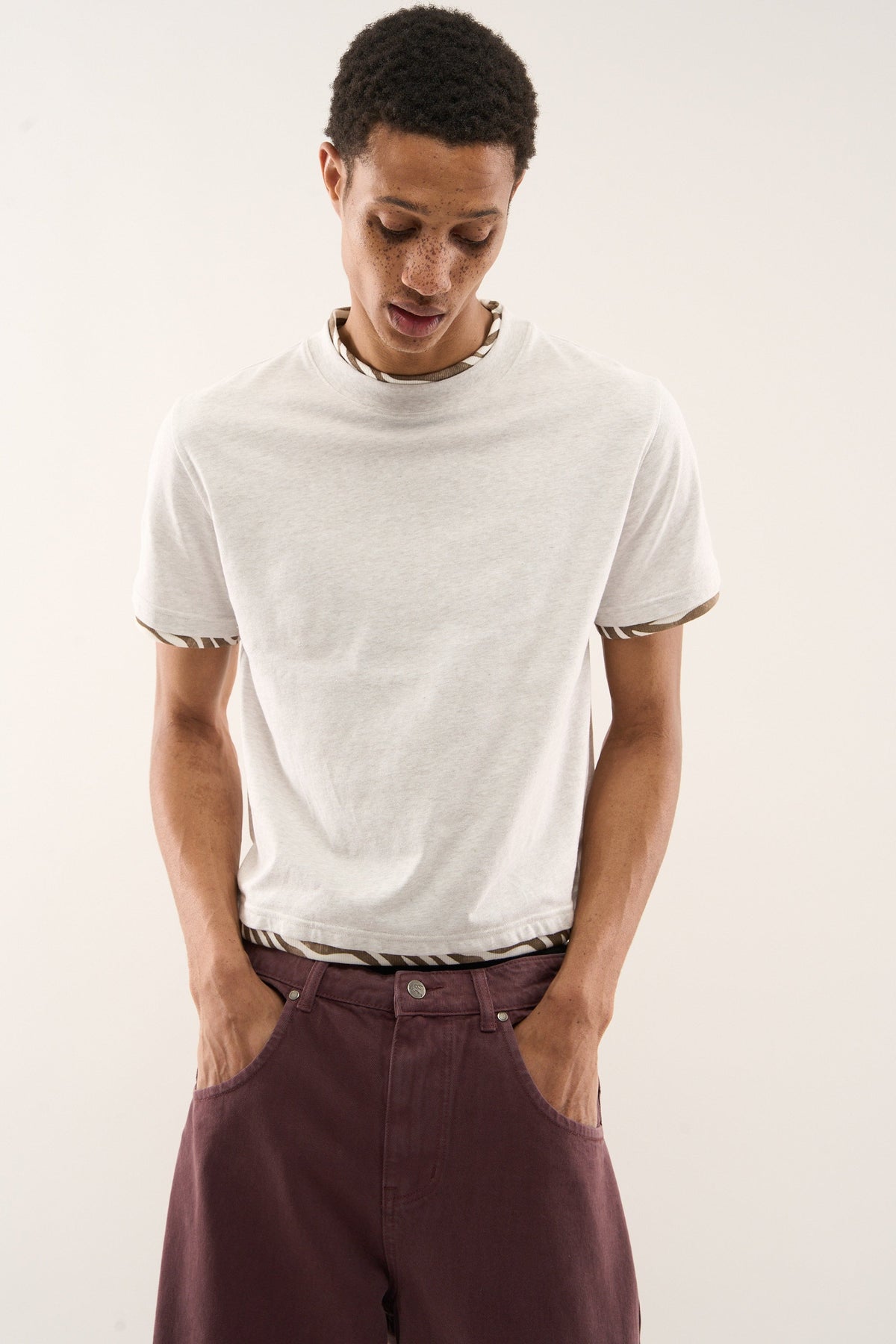 Brah Light Grey Top
