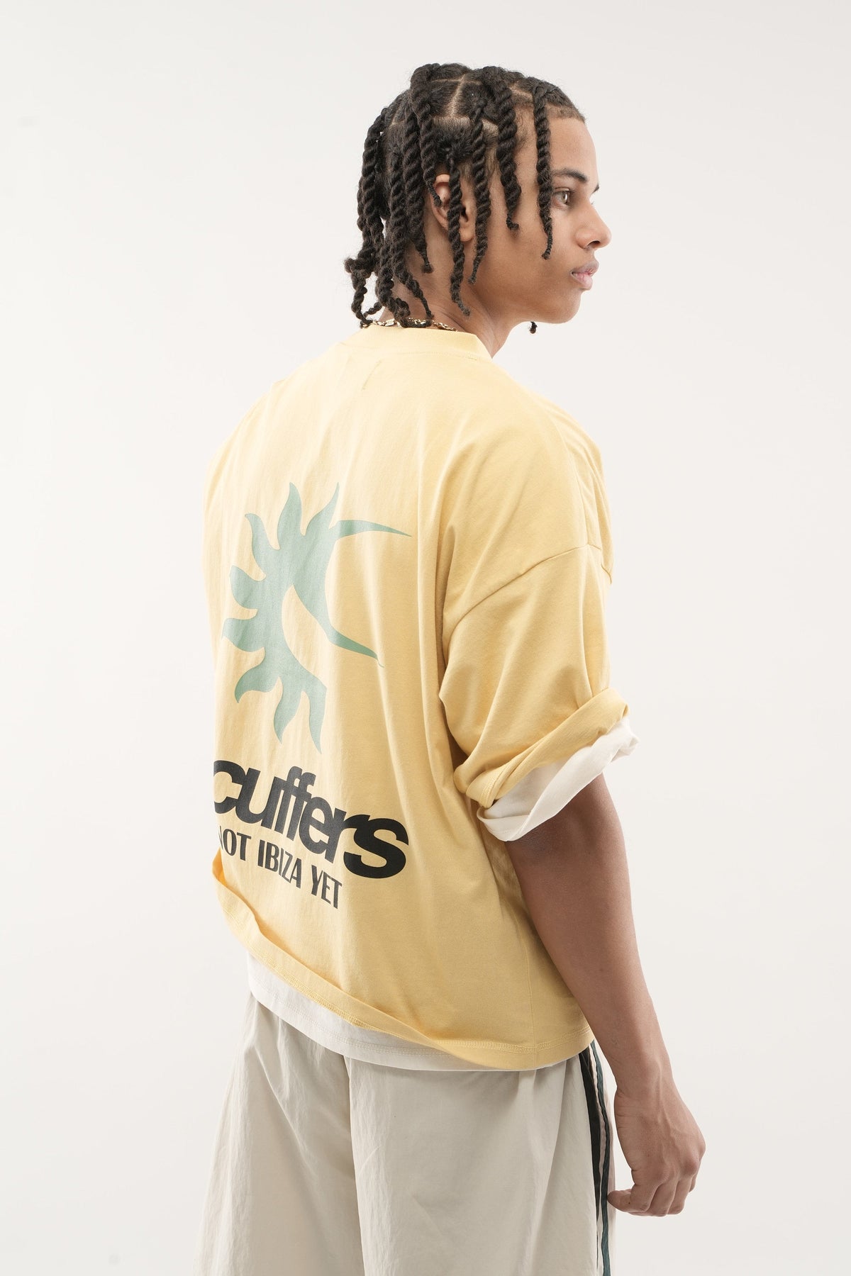 Not Ibiza Again Yellow T-Shirt