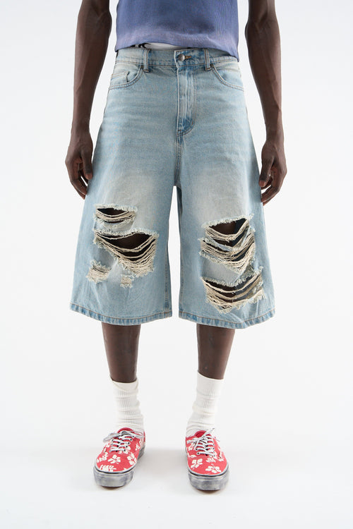 Jorts Jumbo Azul Claro SS26
