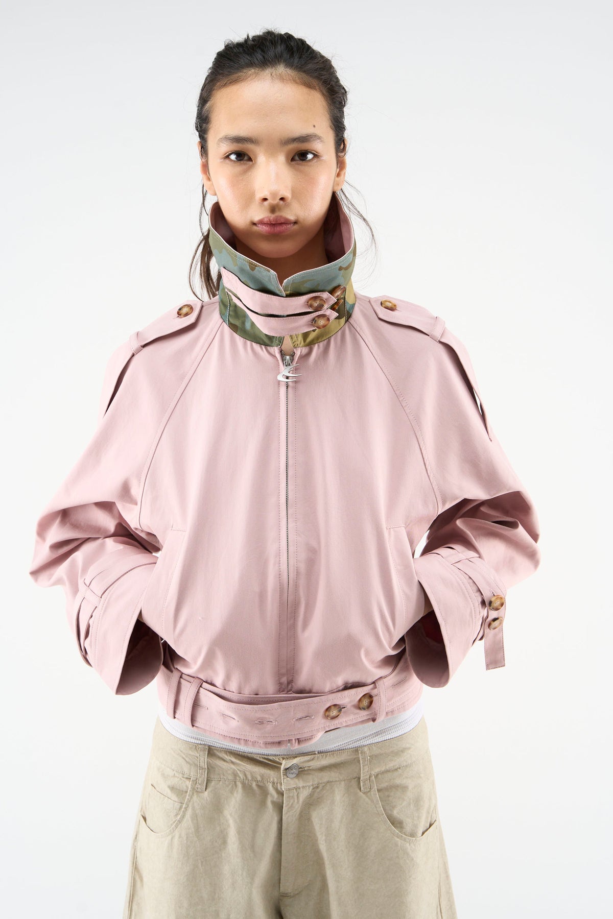 Chaqueta rosa de Ambar