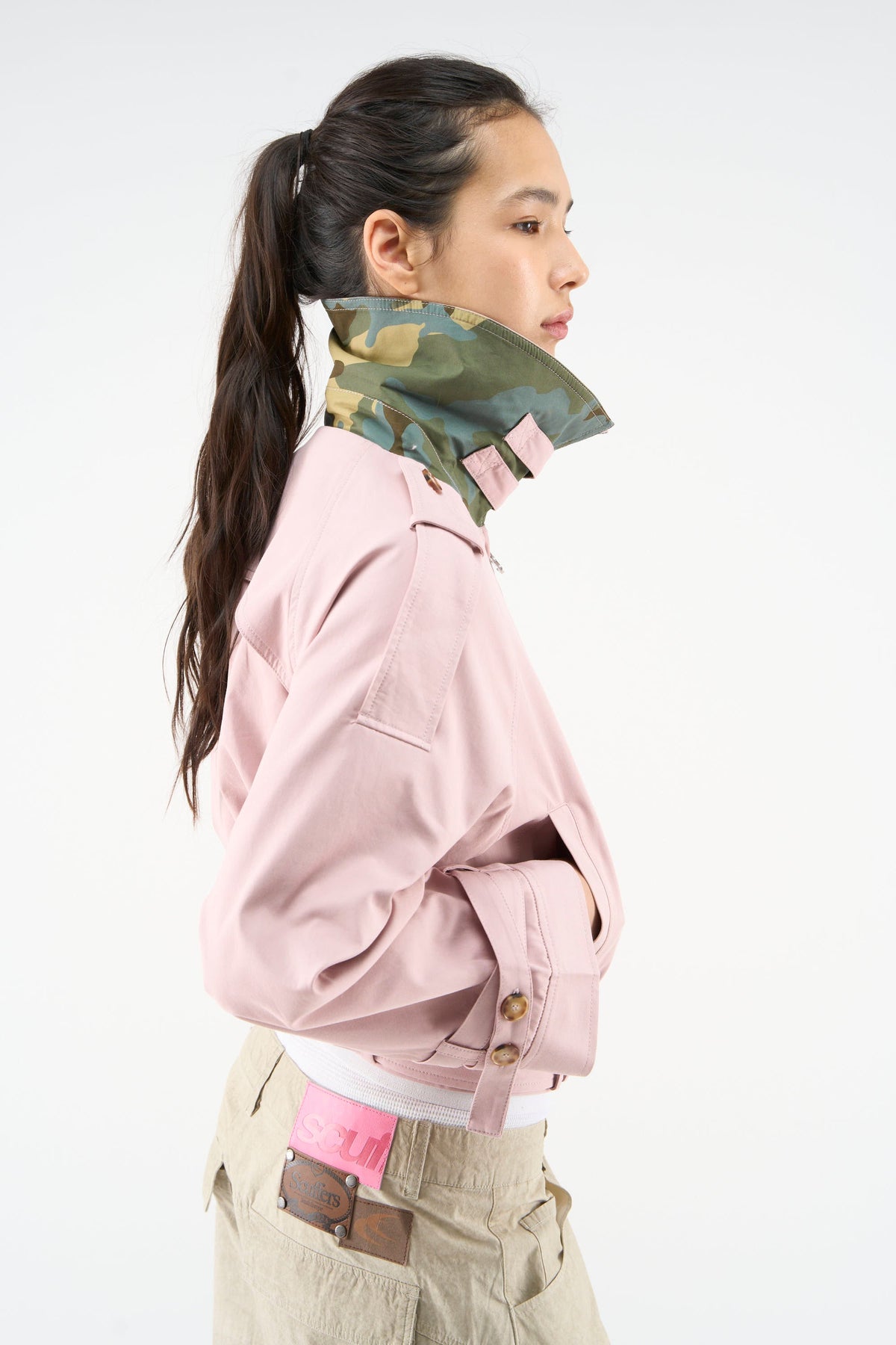 Chaqueta rosa de Ambar