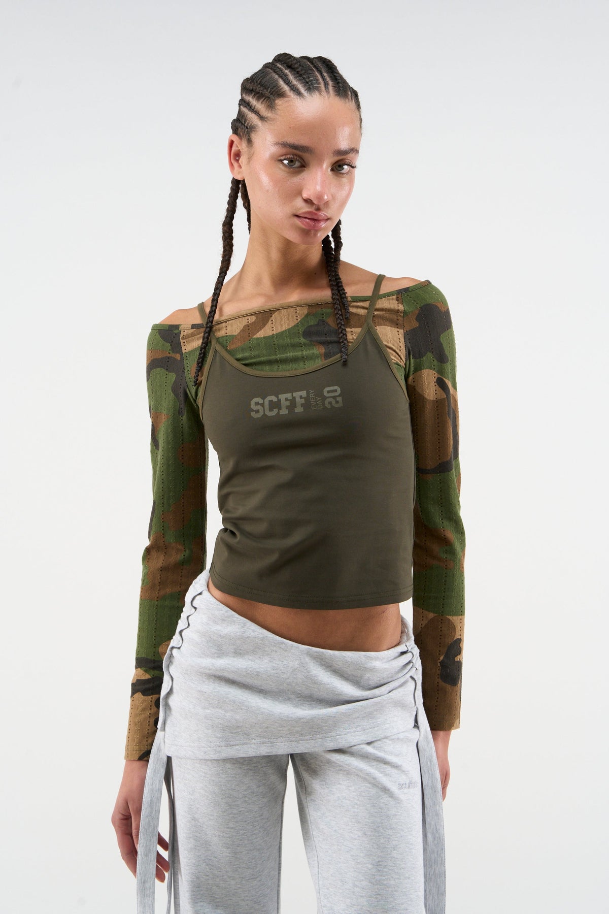 Manga Larga Kin Camo
