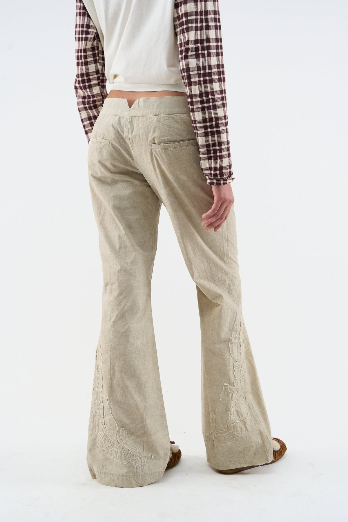 Pantalones Sastre Crudos Nuevos