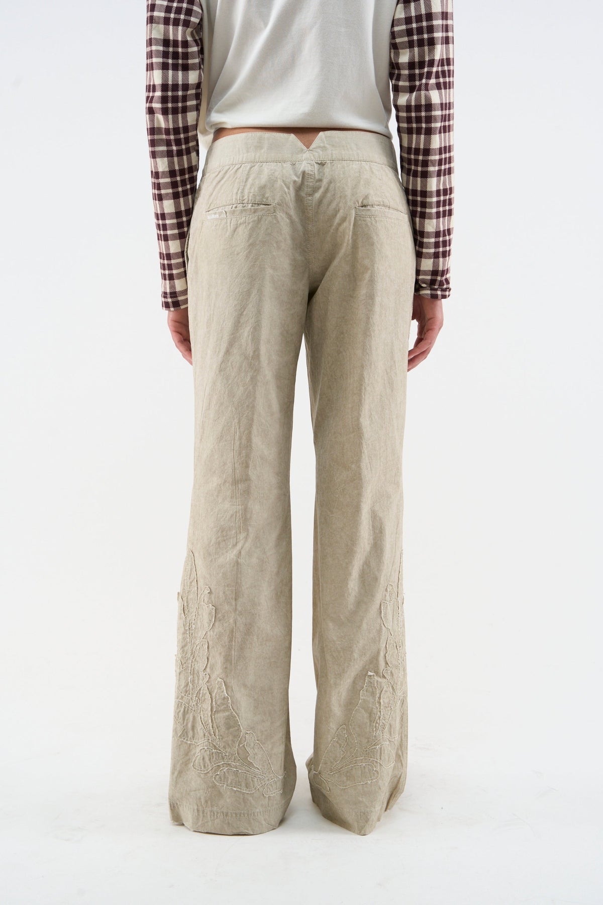 Pantalones Sastre Crudos Nuevos