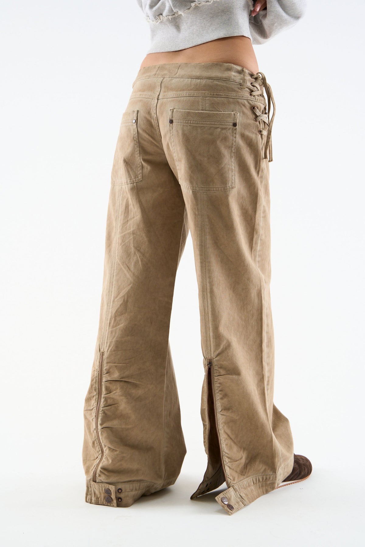 Pantalones City Dusty Brown