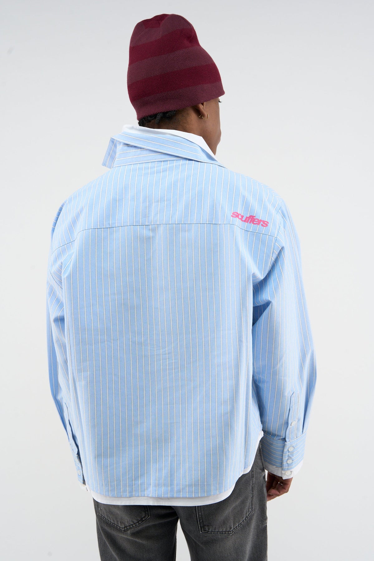 Korean Blue Shirt