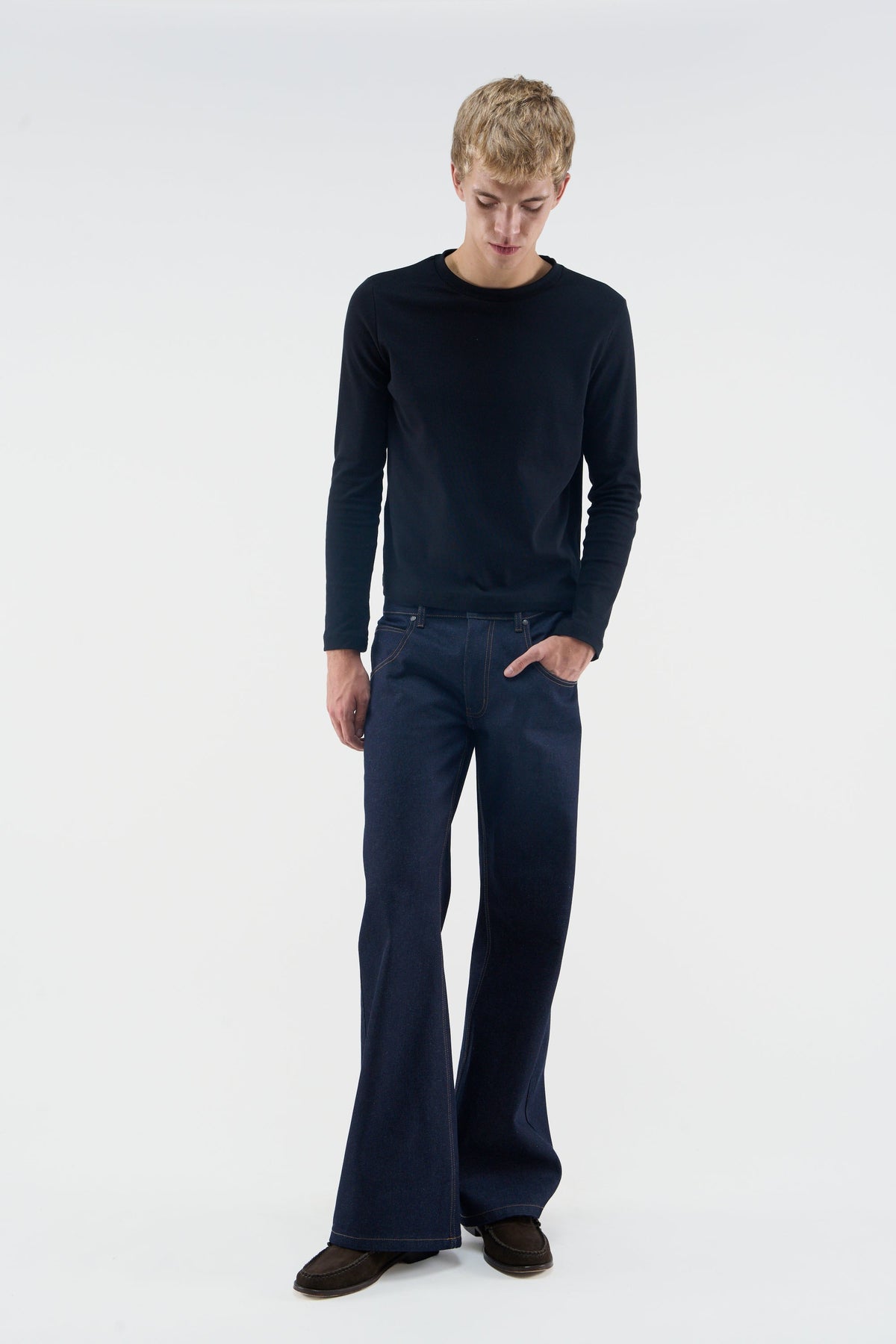 New Flared Denim Pants