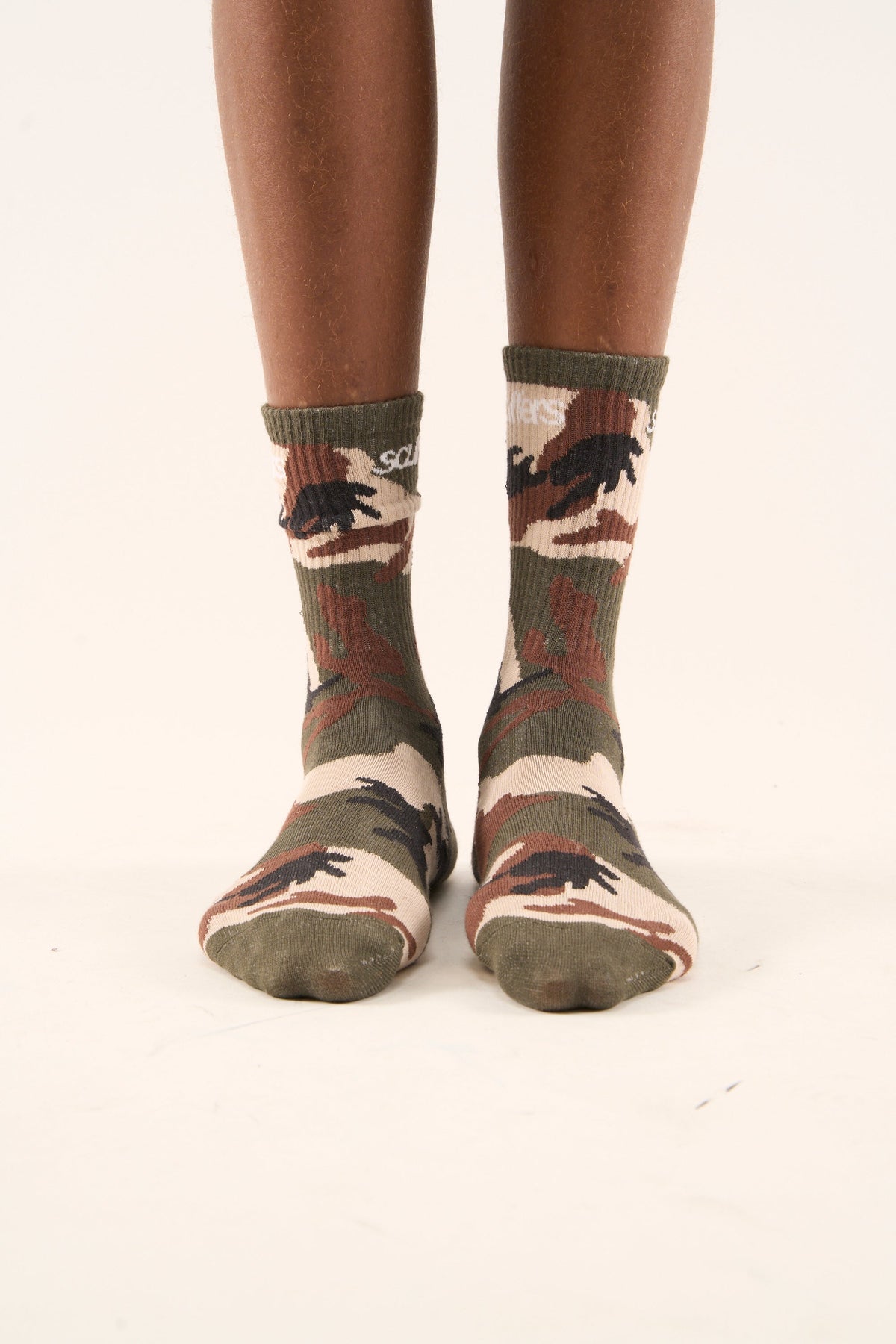 Camo Green Socks