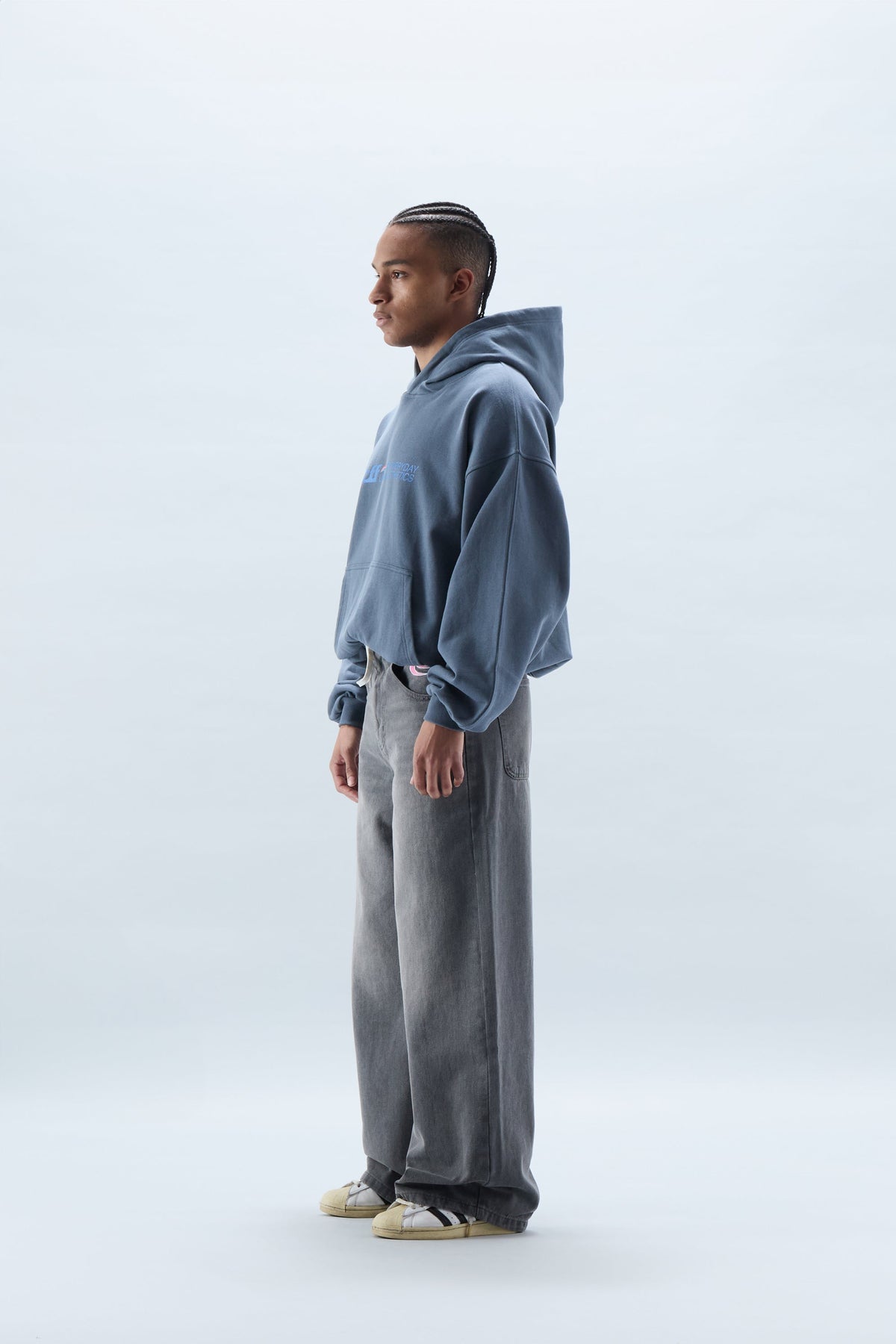 Sudadera con capucha azul SCFF