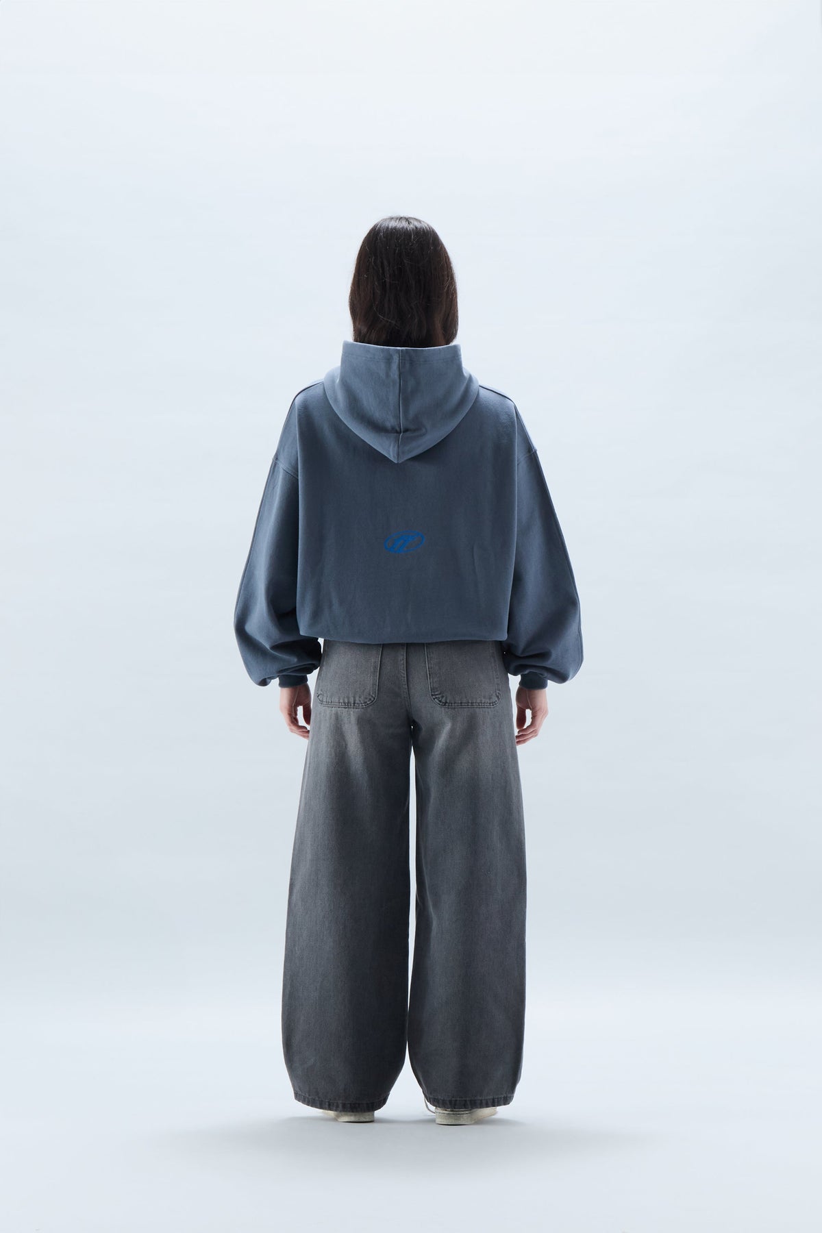 Sudadera con capucha azul SCFF