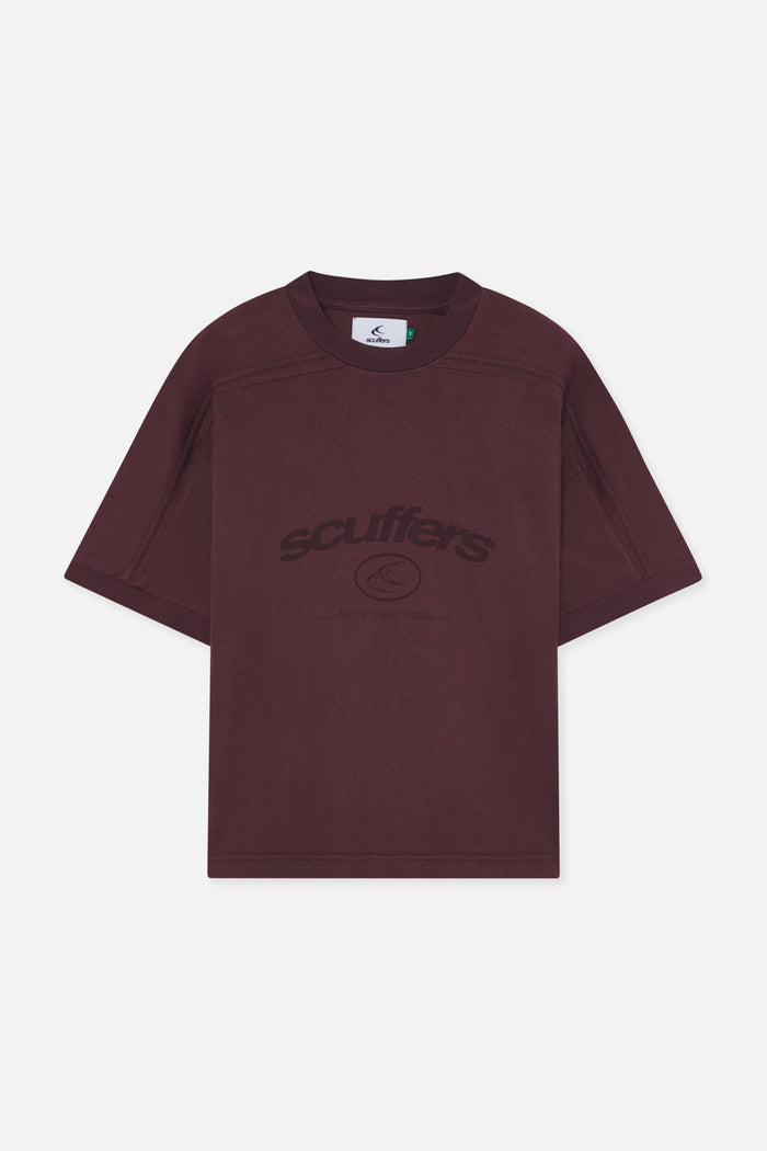 Effortless Total Burgundy T-Shirt