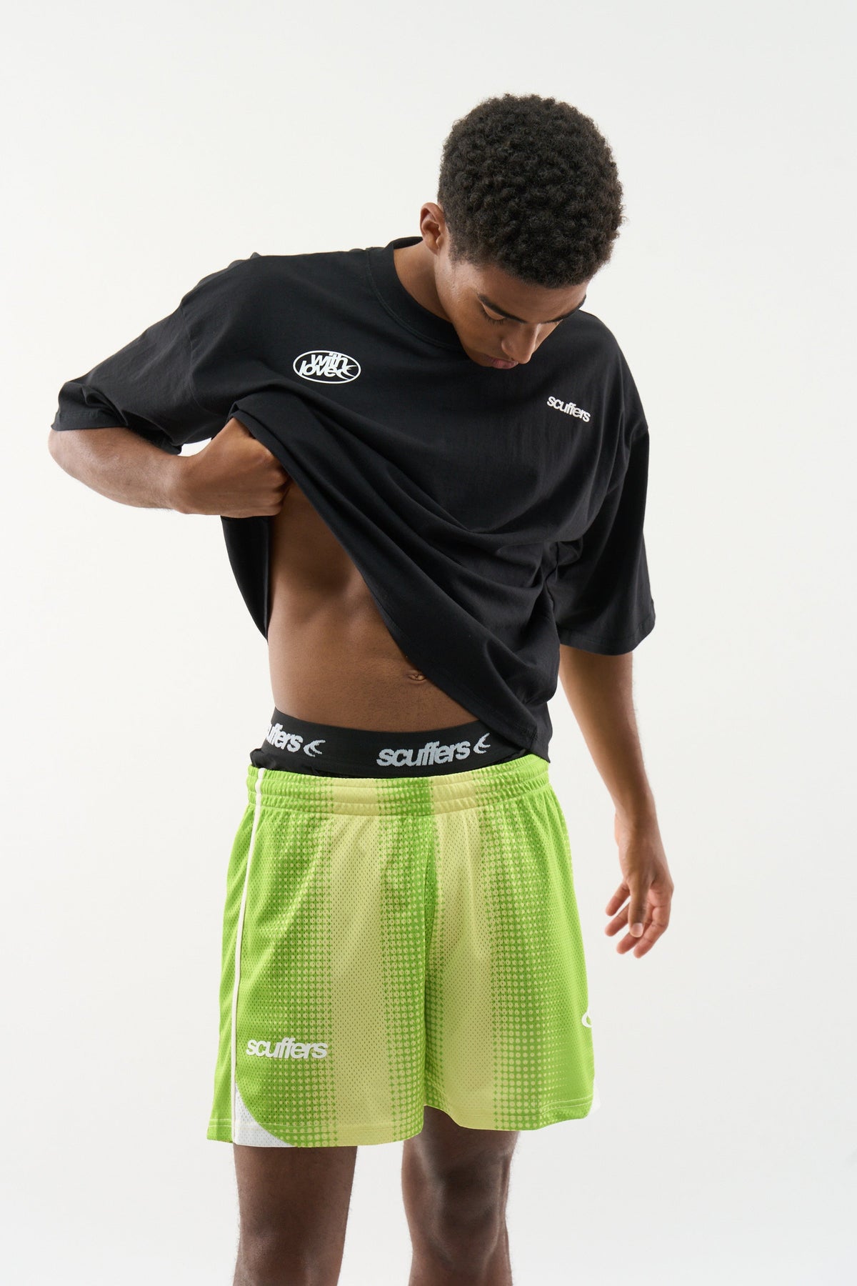Pantalones Cortos Verdes Frequency