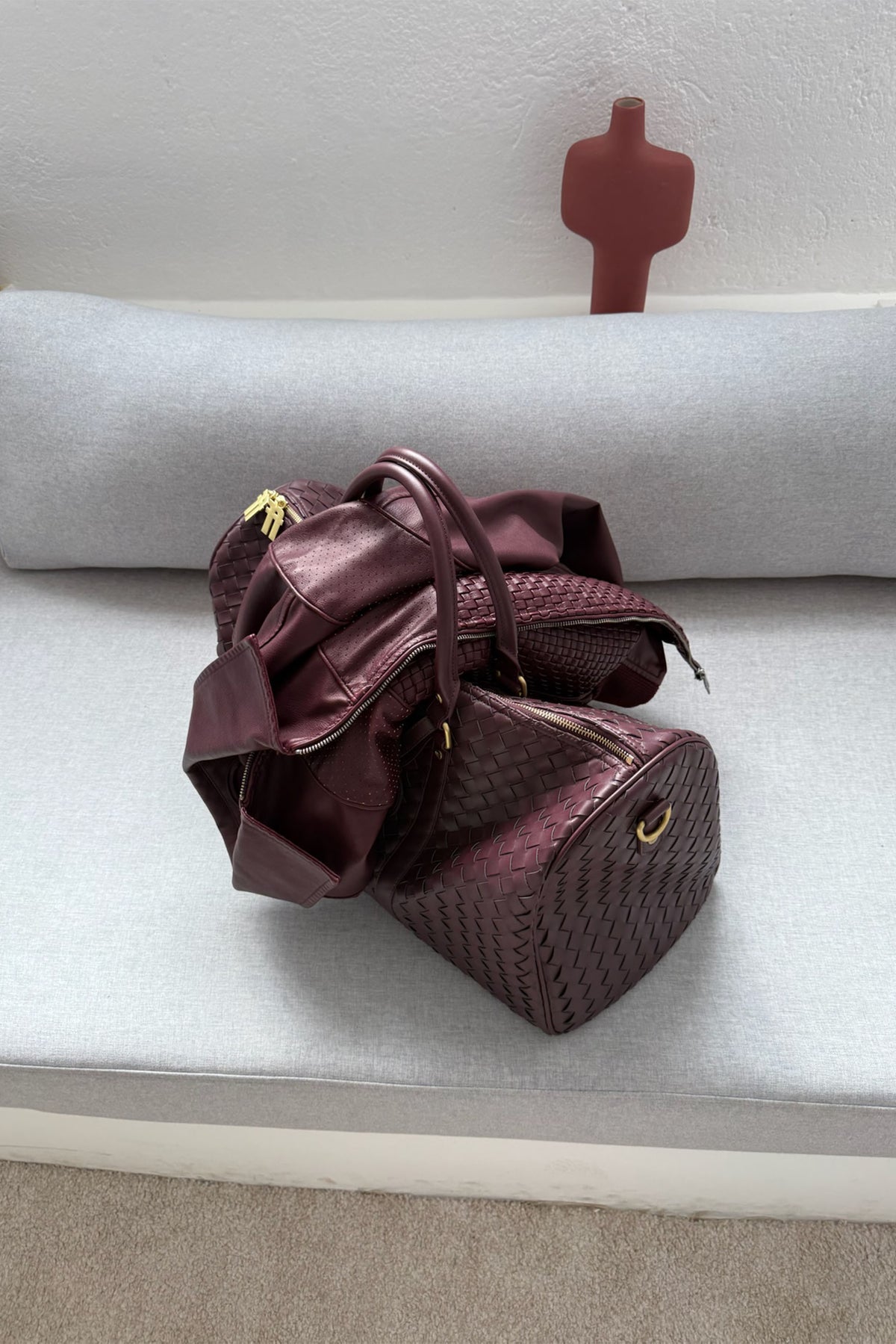 Bolsa de Viaje Duffle Burdeos Rural