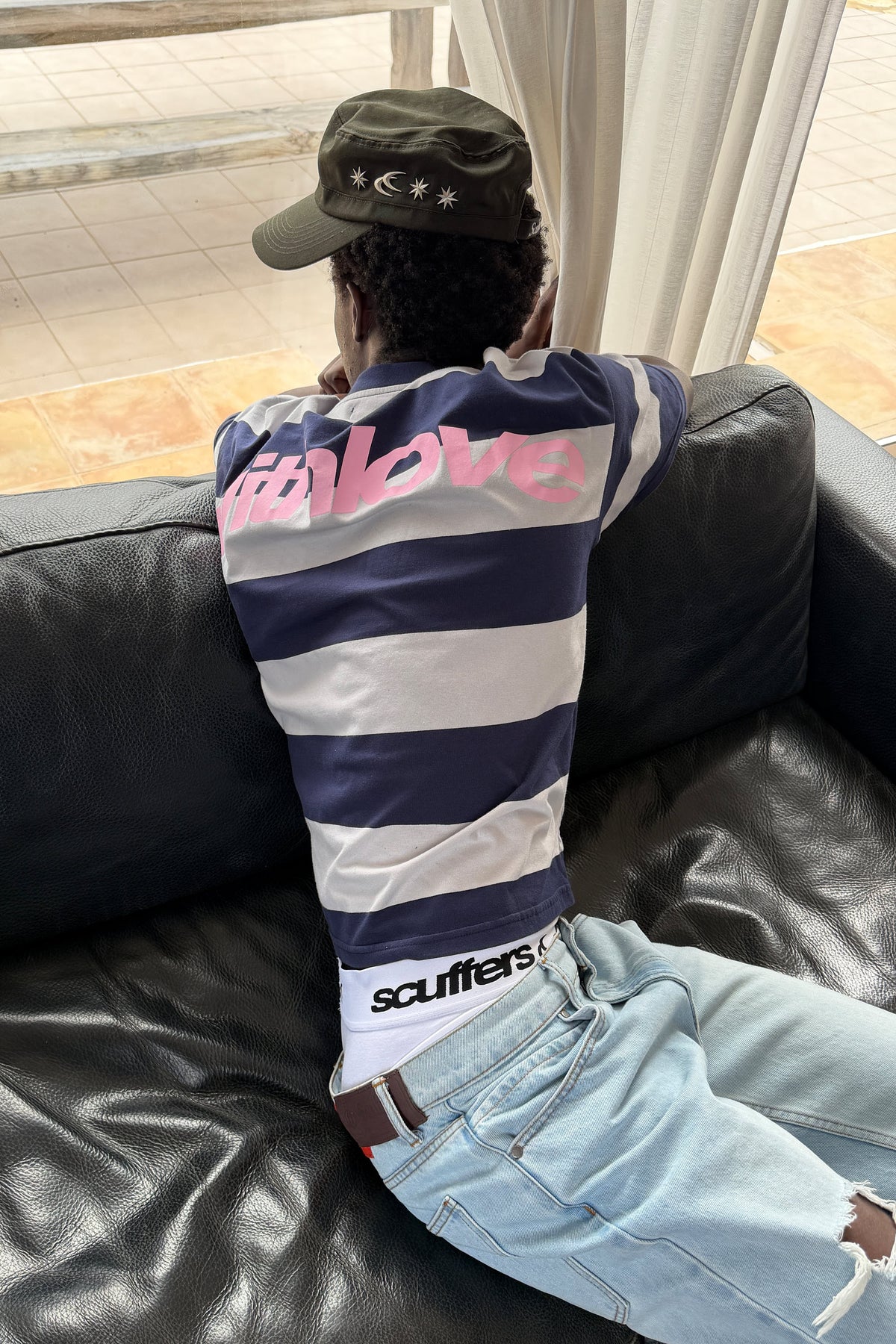 Camiseta Azul Amor