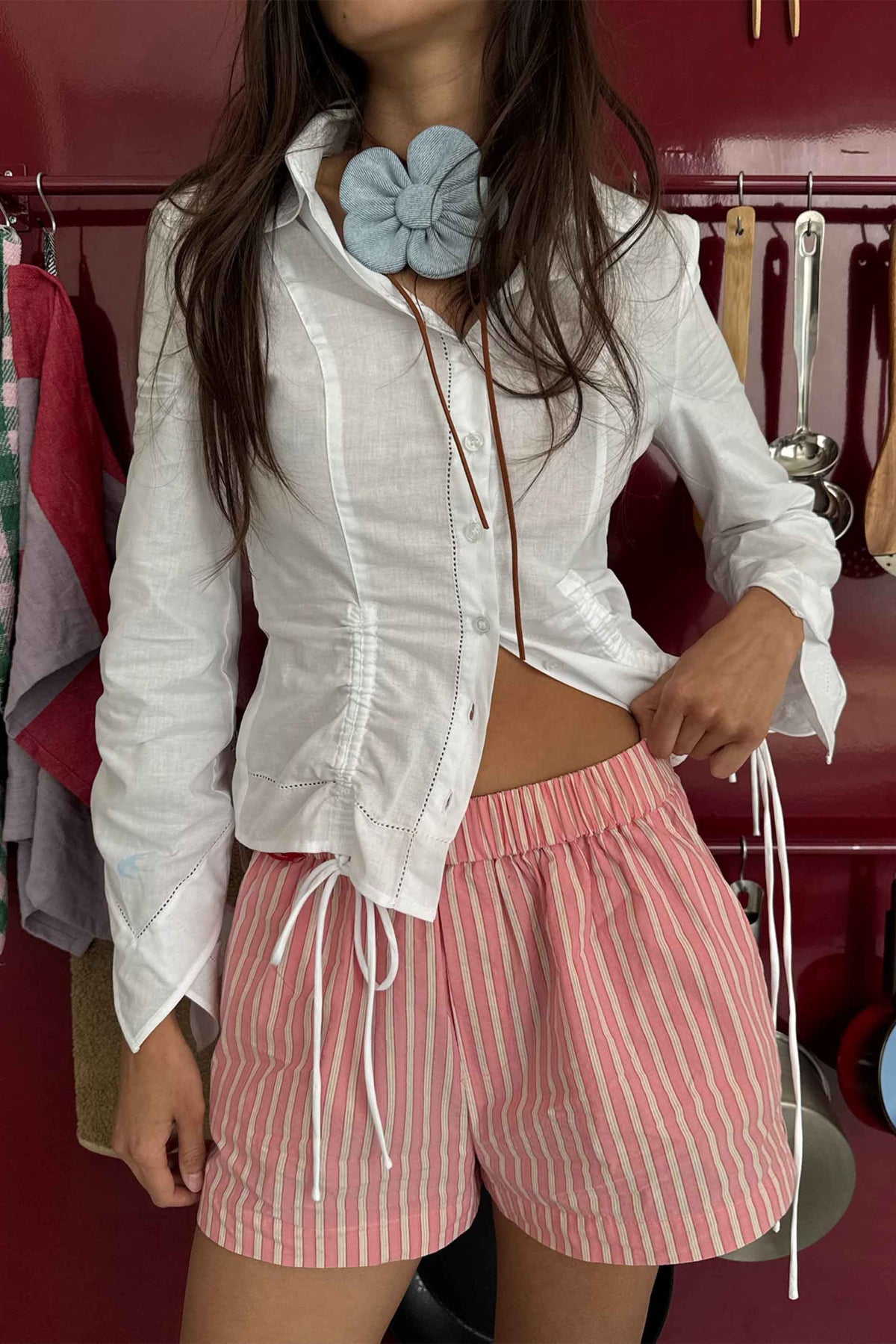 Camisa blanca Tisu