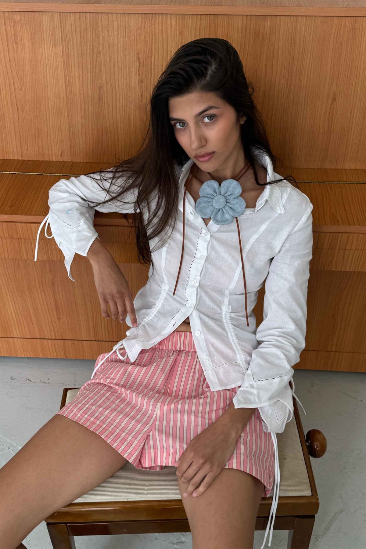 Camisa blanca Tisu