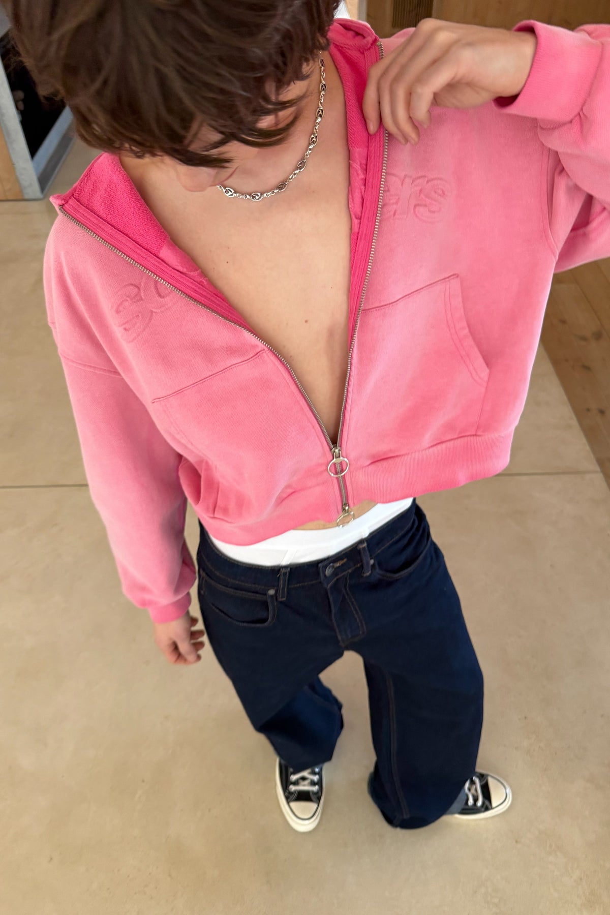 Cremallera Rosa Bullet