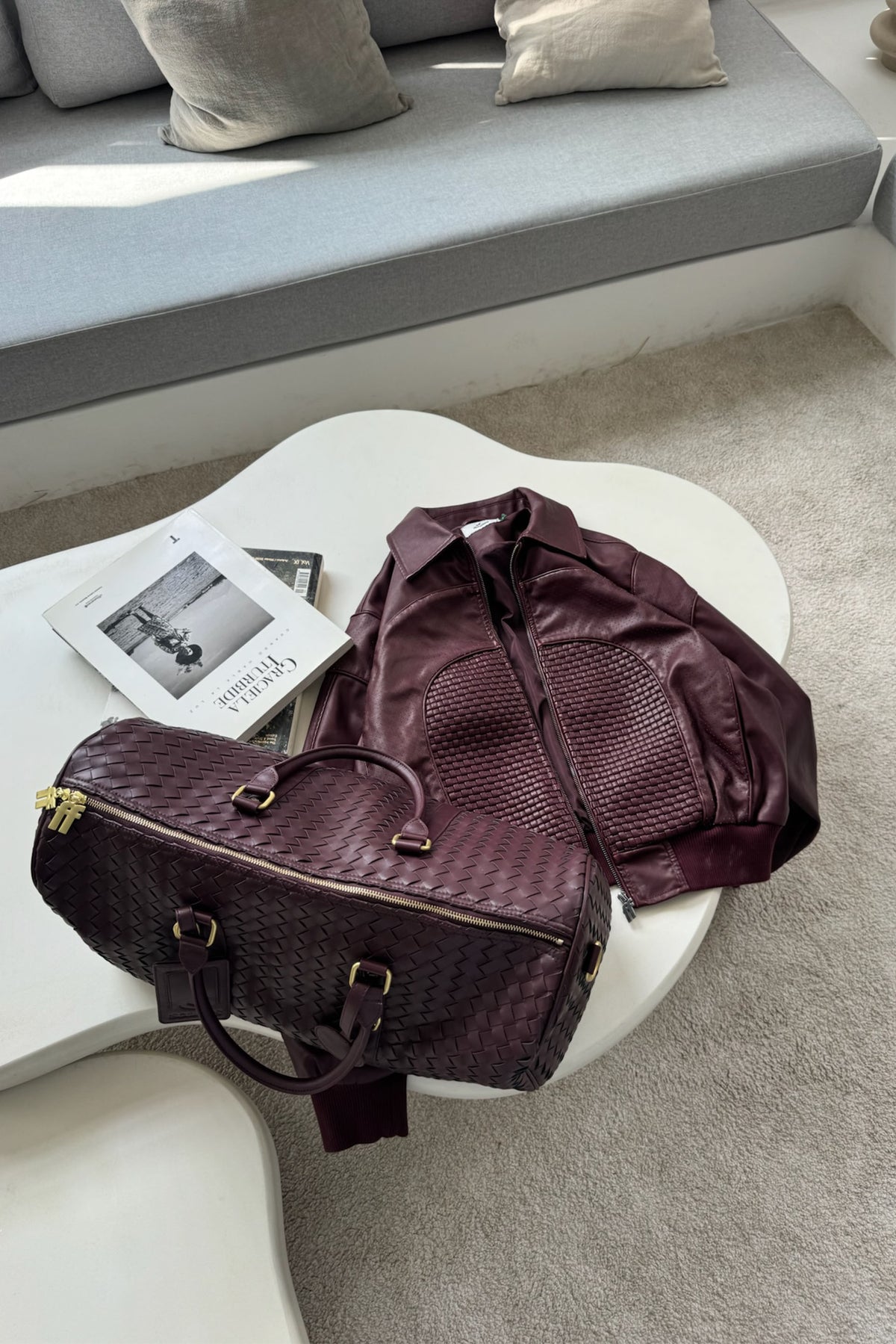 Bolsa de Viaje Duffle Burdeos Rural