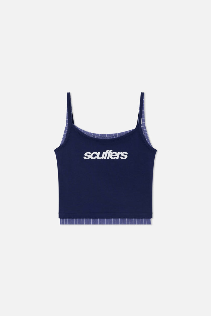 Jazzy Navy Top