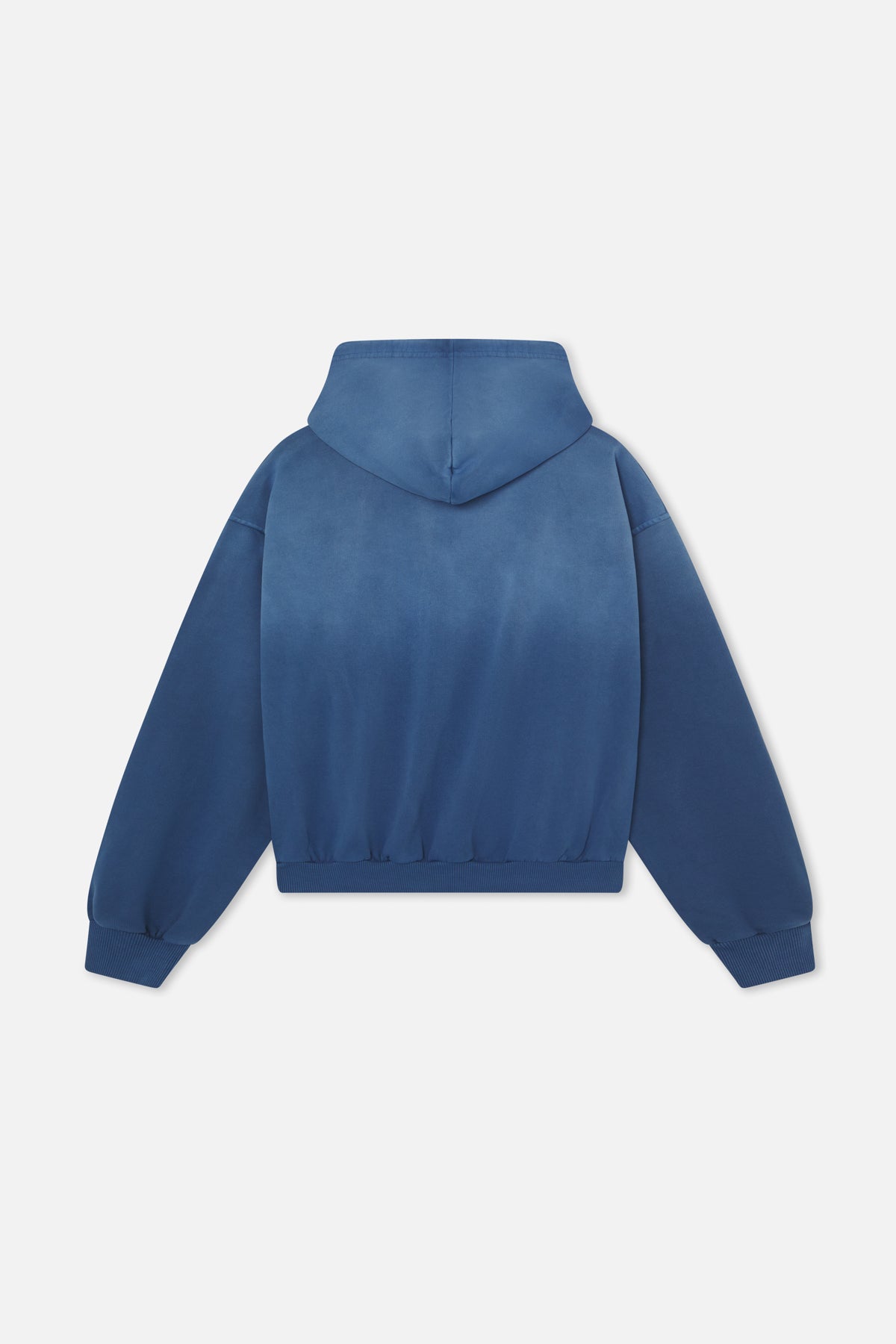 Sudadera con capucha azul, taquilla