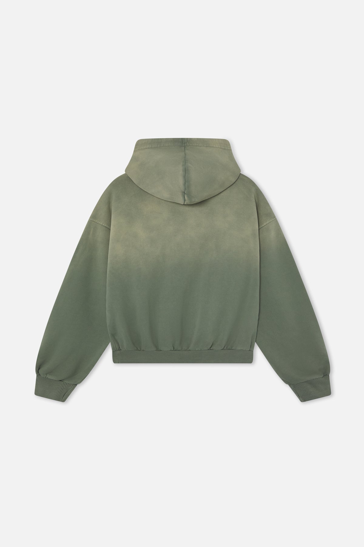 Sudadera verde con capucha, para casillero