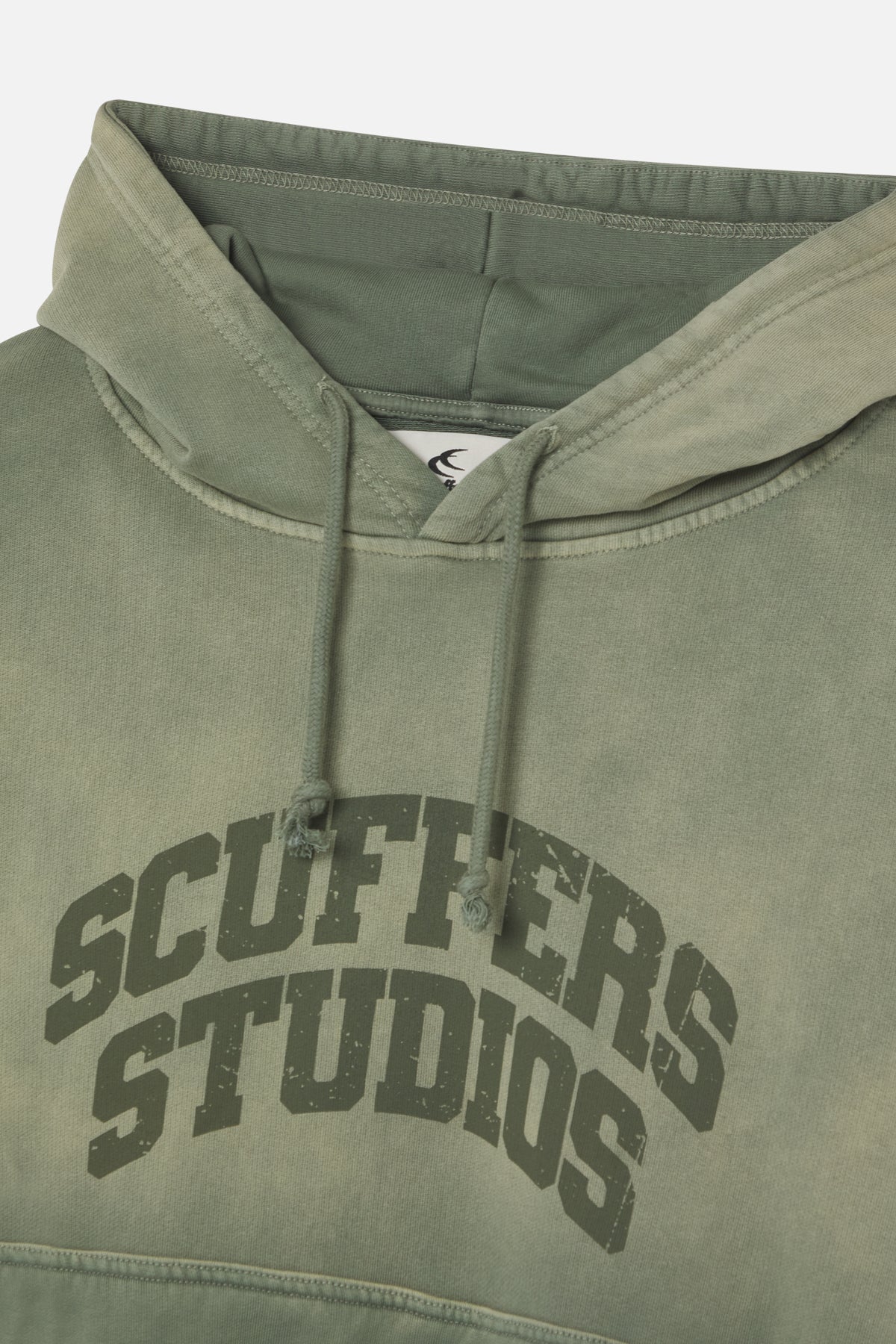 Sudadera verde con capucha, para casillero