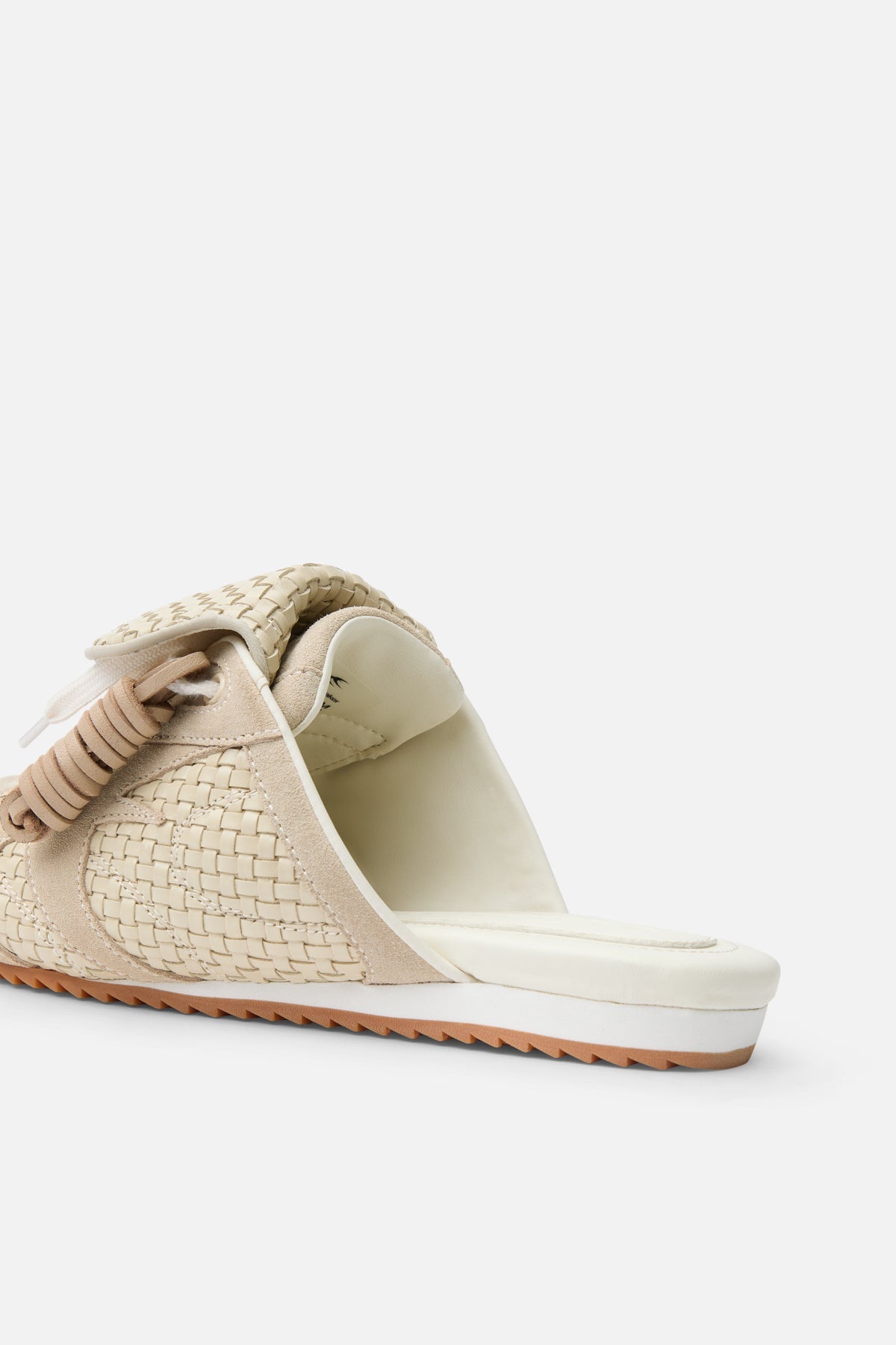 Zapatilla icónica Mule Cruda