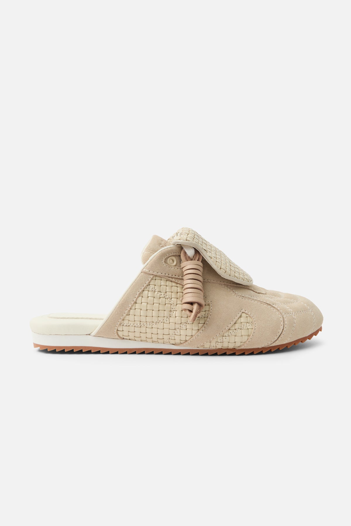 Zapatilla icónica Mule Cruda