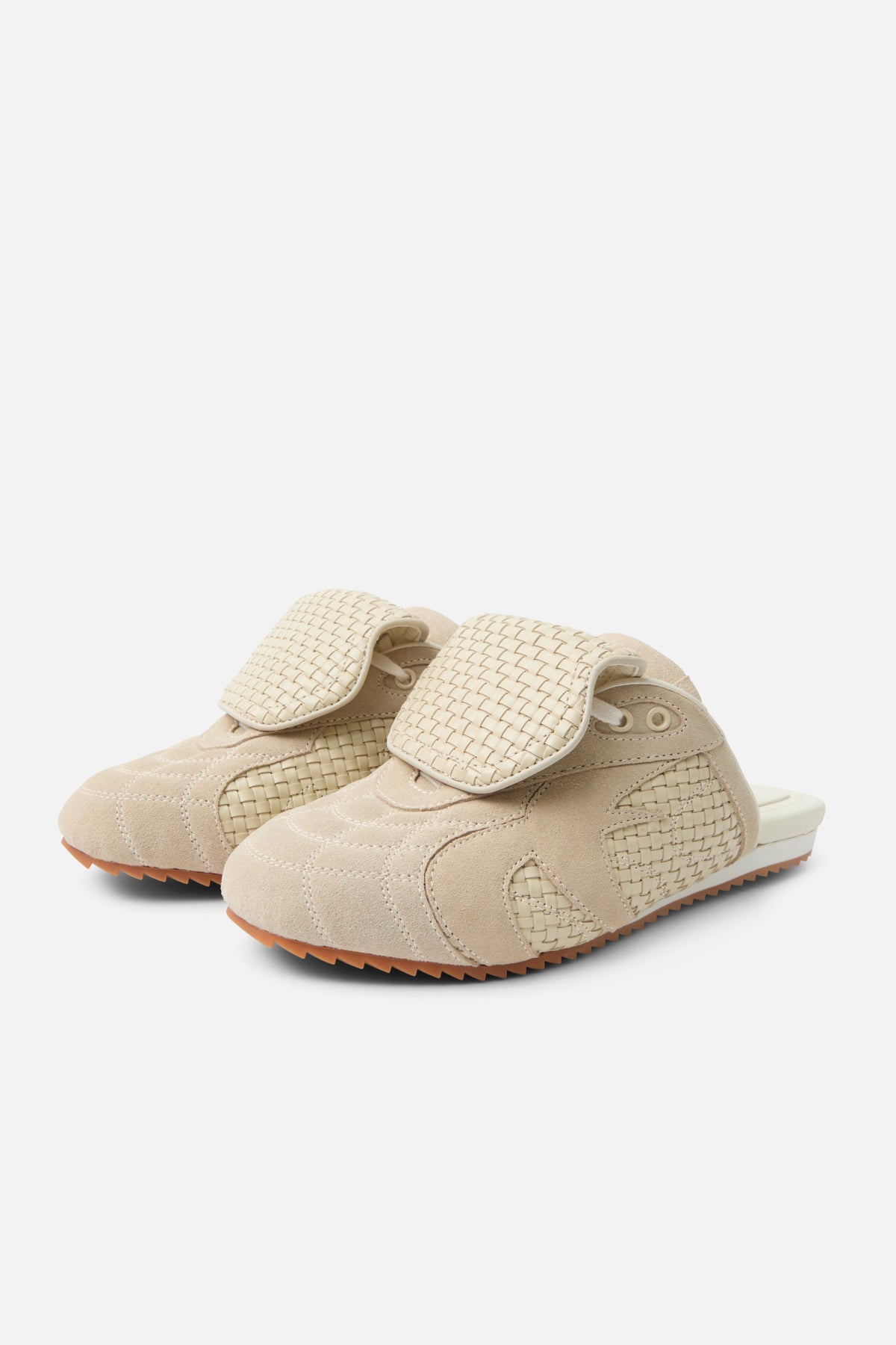 Zapatilla icónica Mule Cruda