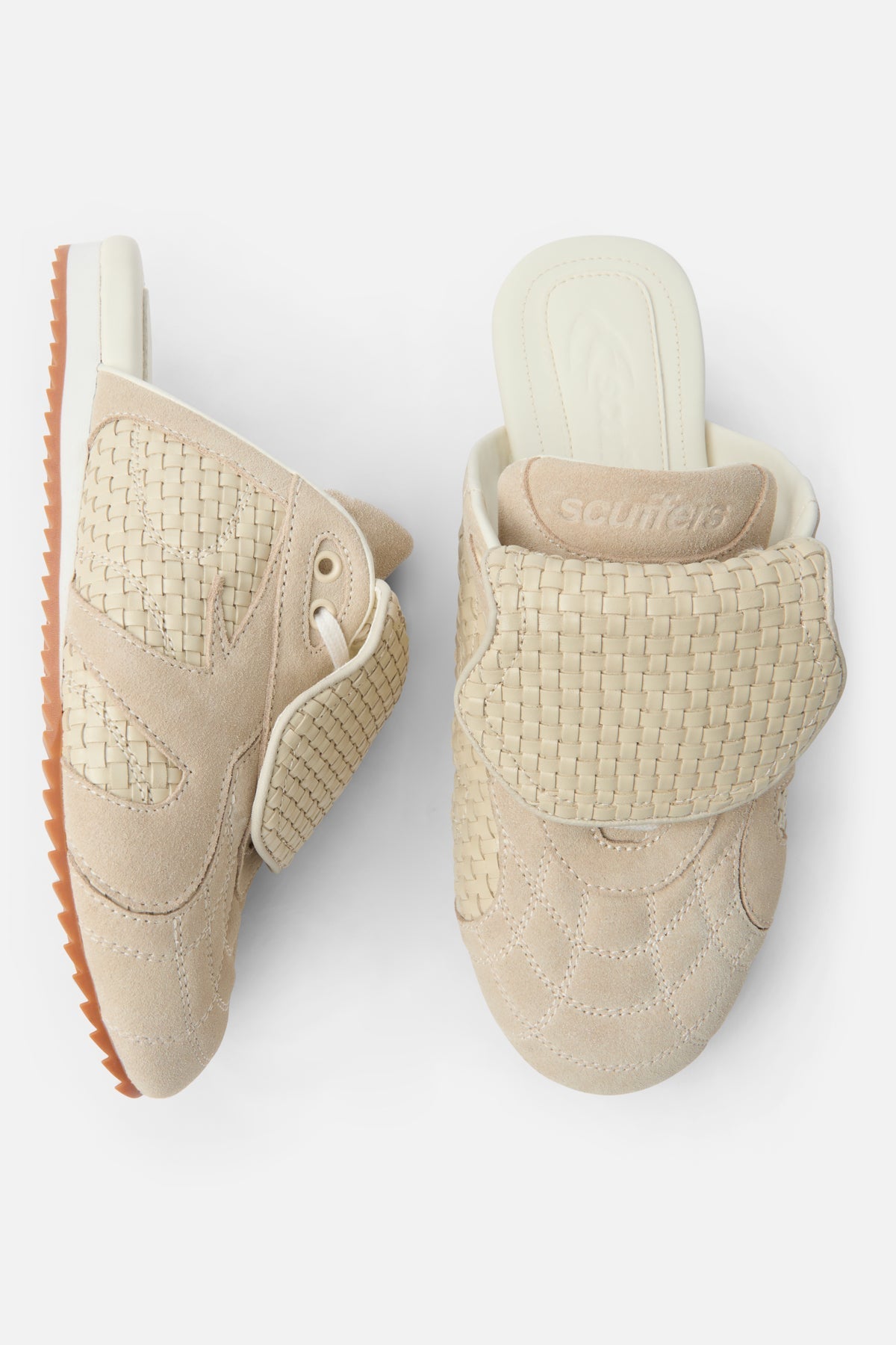 Zapatilla icónica Mule Cruda