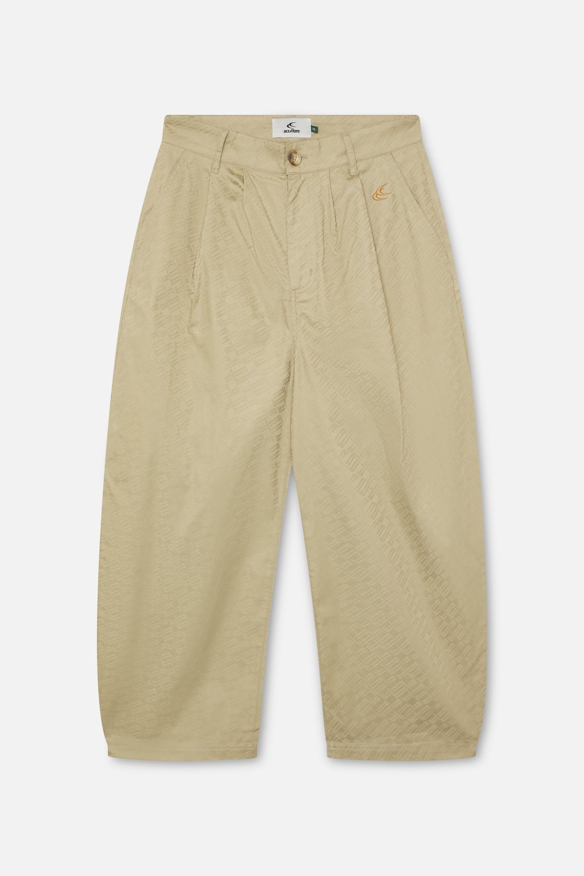 Pantalones Monogram Shell Beige
