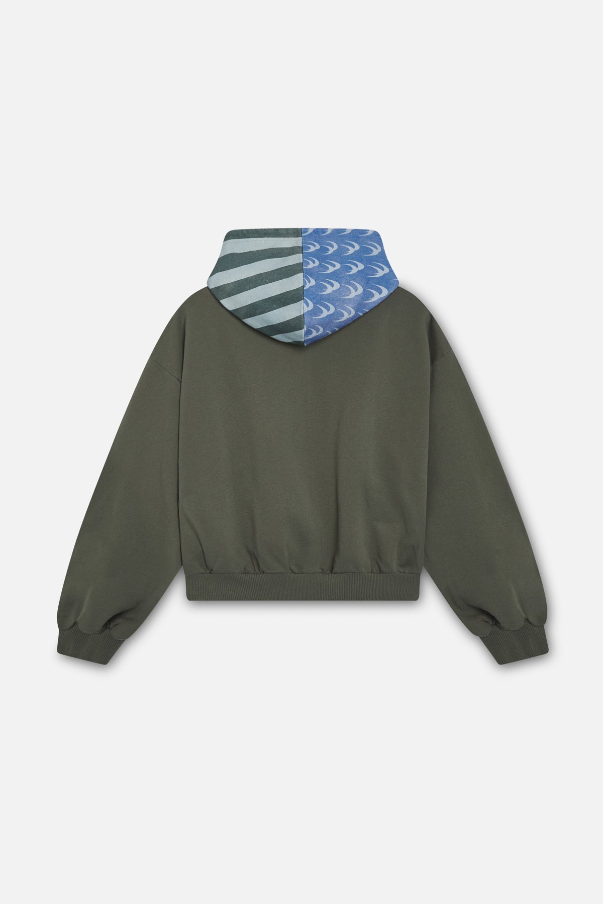 Sudadera con capucha y cremallera Nowhere Green